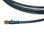 SMA Straight Plug for cable H 155, gold, crimp