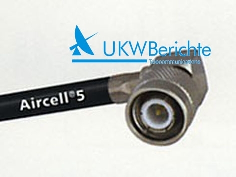 TNC-Winkelstecker AIRCELL-5, RG 58, crimp