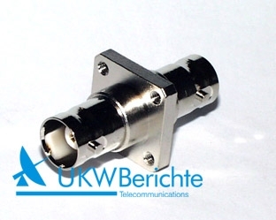 BNC Adaptor for Panel Mouting female to female