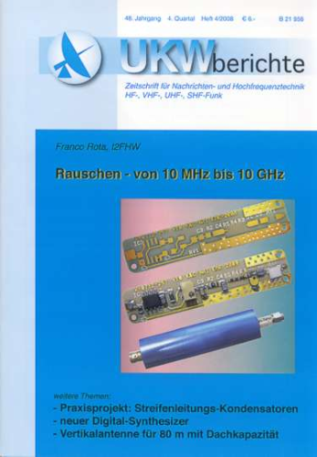UKW-Berichte magazine 4th issue of 2008