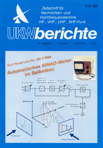 UKW-Berichte magazine 4th issue of 2006