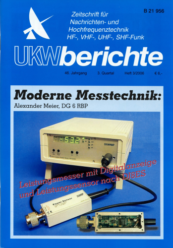 UKW-Berichte magazine 3rd issue of 2006