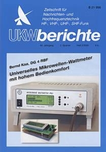 UKW-Berichte magazine 2nd issue of 2006