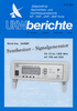 UKW-Berichte magazine 4th issue of 2003
