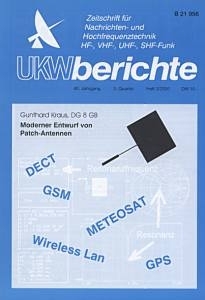 UKW-Berichte magazine 3rd issue of 2000