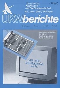 UKW-Berichte 1/1995