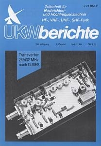 UKW-Berichte 1/1994