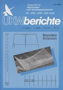 UKW-Berichte magazine 2nd issue of 1991