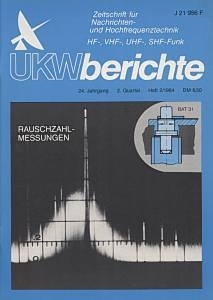 UKW-Berichte magazine 2nd issue of 1984