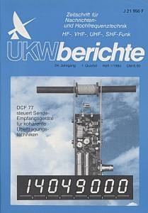 UKW-Berichte magazine 1st issue of 1984
