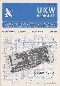 UKW-Berichte magazine 2nd issue of 1978