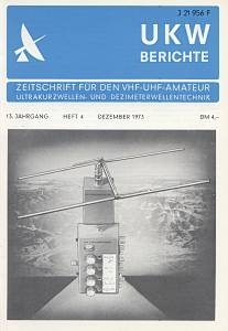UKW-Berichte magazine 4th issue of 1973