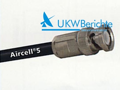 BNC male Aircell 5, solder type