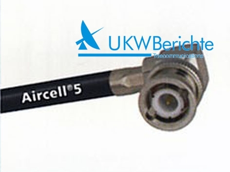 BNC-Winkelstecker Aircell 5, crimp
