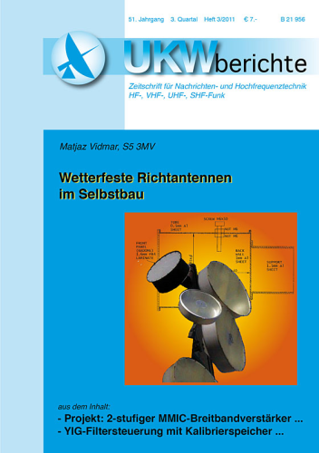UKW-Berichte magazine 3rd issue of 2011