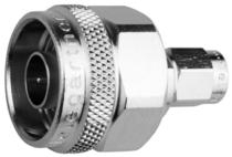 N-male to SMA-male in stainless steel, Adaptor