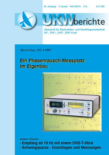 UKW-Berichte magazine 4th issue of 2015