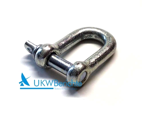8 mm D-shackle