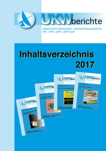 Content of UKW-Berichte of 2017