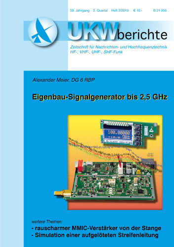 UKW-Berichte magazine 3rd issue of 2019
